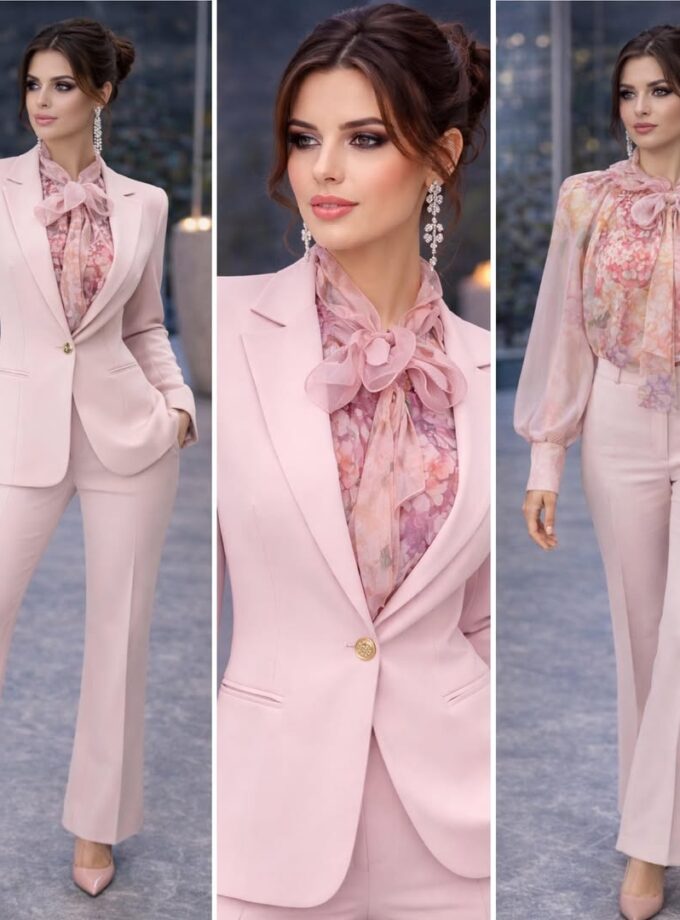 Tailleur pantaloni zampa